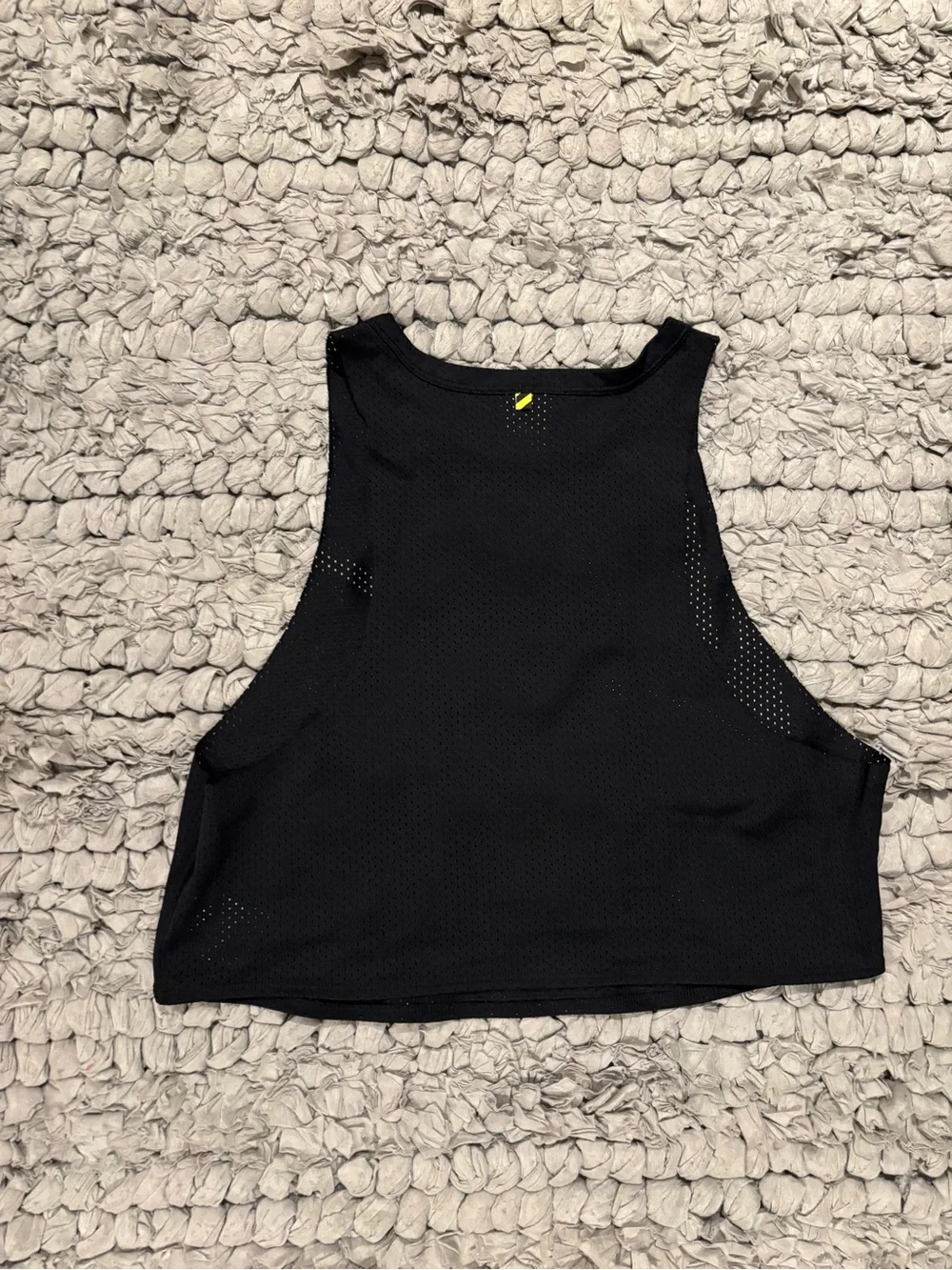 Nike Track & Field GX Crop Tank - Black with Gradient Logo